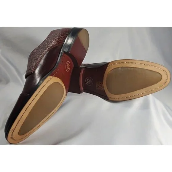 Thomas & Vine Calvin Double Monk Strap Brown Dress Shoe Size 8M - NWOB - Picture 5 of 7